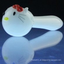 O que há de Cat Glass Spoon Pipe para Smoker Girl (ES-HP-052)